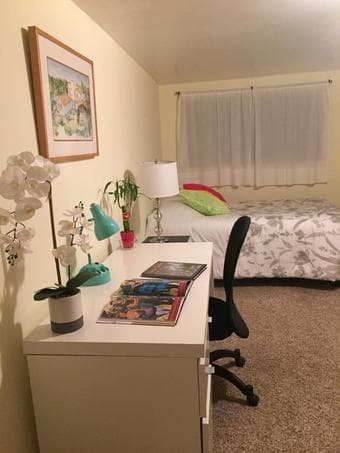 Large, fully furnished room available in Palo Alto (second room). 3