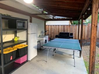 Two studio-style furnished bedrooms near Mountain View Caltrain 3