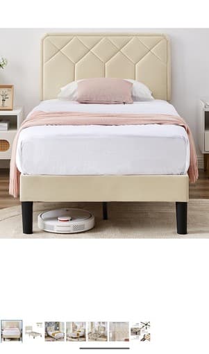 Bed with Mattress 2