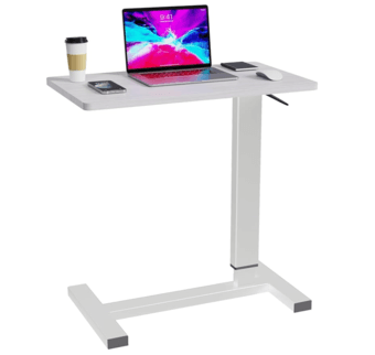 Adjustable Overbed Table/Standing Desk Worth $86 (with Wheels) 1