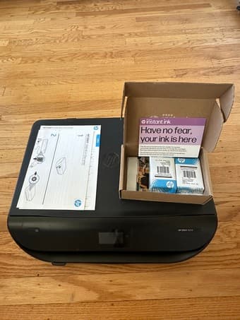 HP 5055 printer with ink 2