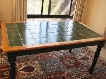 FREE - Solid Wood Dining Table & 4 Chairs 1