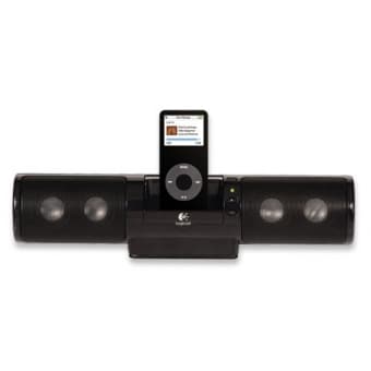 Logitech mm32 portable speakers for iPods/mp3 players (Black) 1