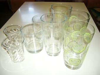 Moving sale- some glasses 1