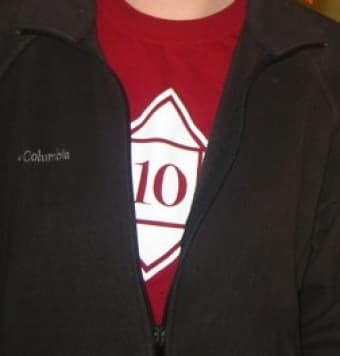 Wanted: Red <10> shirt given to frosh during NSO 1
