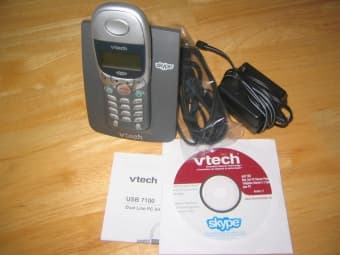 VTech Skype + analog phone - $40 1