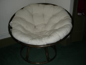 $50 Papasan Chair 1