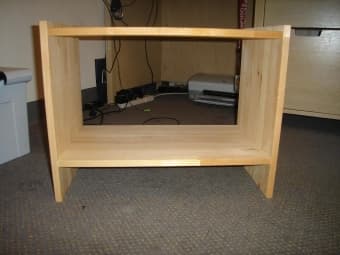 shelves and bedside table 1