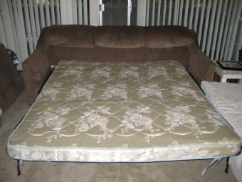 Comfy sofa $50 obo 1