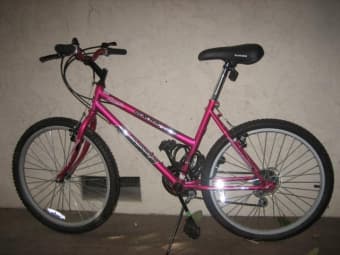 For sale female bike $60 with lock 1