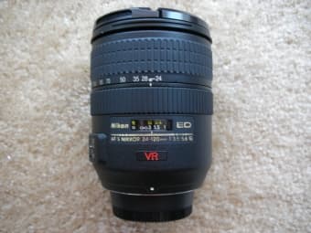 Nikon 24-120mm f/3.5-5.6G ED-IF AF-S VR Zoom-Nikkor - $375 1