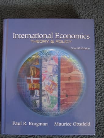 International Economics 1