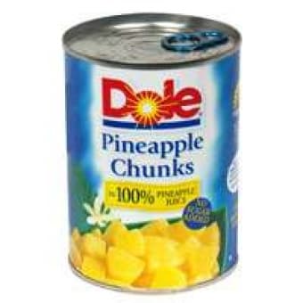 FS--Canned Pineapple Chunks--5 usd 1