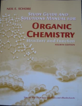 Study Guide and Solutions Manual For Organic Chemistry 1