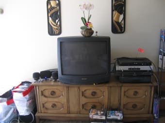 Entertainment Center/Shelf Storage For Sale!  only $20 1