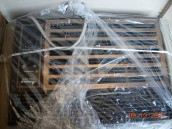 4 year old air conditioner, only $20 1