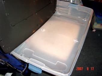 FS: Under The Bed Wheeled Storage Container 48 Qt 2