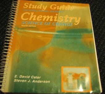 Chemistry: Science of Change Study Guide 1