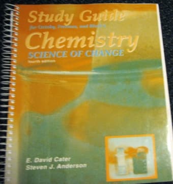 Chemistry: Science of Change Study Guide 3