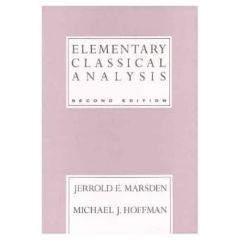 Sell: MATH 171 textbook - Elementary Classical Analysis 1