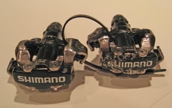 Shimano clipless bike pedals 1