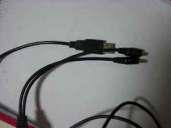 {PSP}USB 2 in 1 Power Data transfer Cable - $5 2