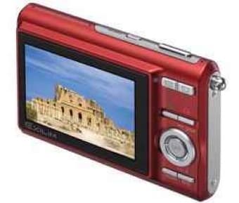 METALLIC RED CASIO DIGITAL CAMERA Exilim Zoom EX-Z75 7.2 MP - $140 1