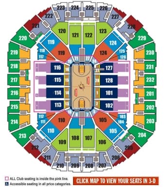 2 Tix for Charlotte Bobcats at Golden State Warriors 1