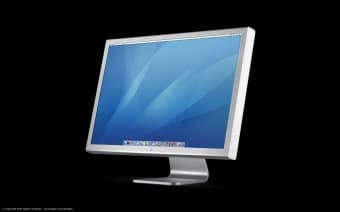 Apple Cinema Display (20" flat panel) - $450 1