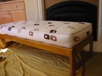 ALMOST NEW FUTON SOFA/LOVESEAT for sale 3