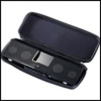 Logitech mm50 Portable iPod speakers (Black) 2
