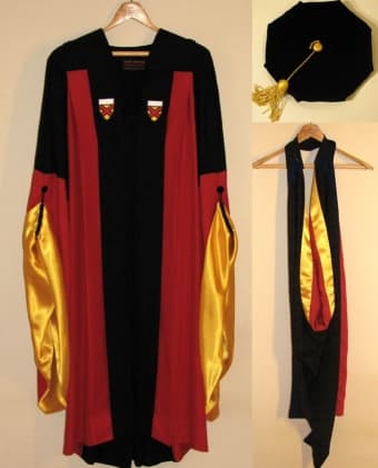 FS: Stanford Doctoral Cap and Gown, $350 1