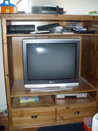 Entertainment Center Furniture - $80 1