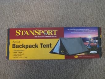 Camping gear - tent and tea kettle - $10 1