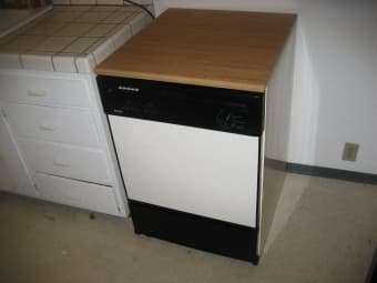 Portable Kenmore dishwasher 1