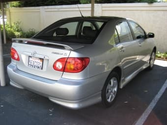 2004 Toyota Corolla S (Silver), 24K miles, Leather - $14,500 3