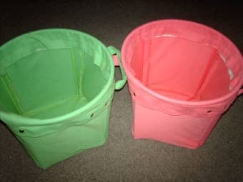 Brand New Pottery Barn Kids' Storage Buckets - $15/pair (Reg. $48!) 2