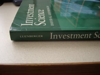 Investment Science by Luenberger 2