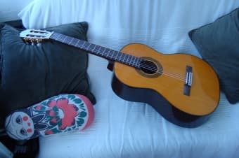 Gorgeous Takamine Classical Guitar only $250 3