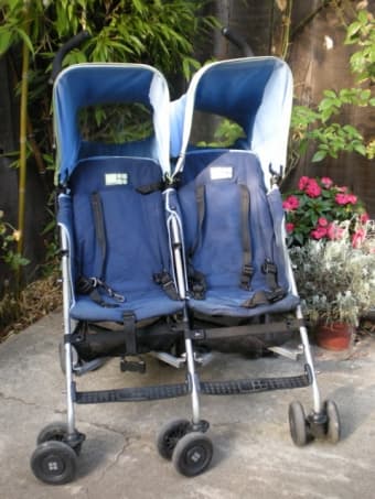 McLaren double stroller 1