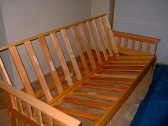 Frame and Futon - $80 3