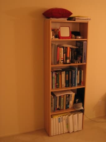 bookcase and entertainment center 1