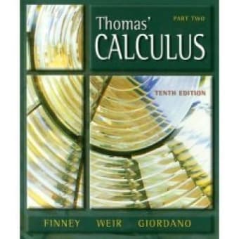 Thomas' Calculus Pt2 1