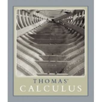 Thomas' Calculus Pt2 2