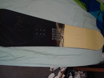 Snowboard and Boots - $125 1