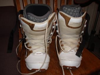 Snowboard and Boots - $125 3