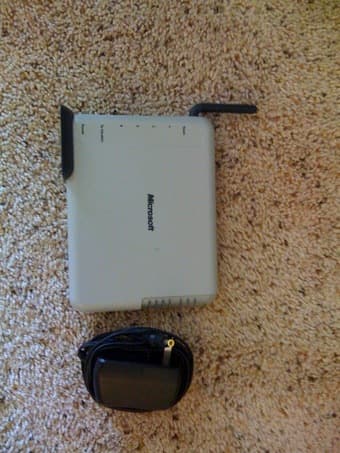 Golf Clubs + Bag & Wireless Router 2