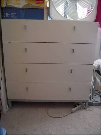 eSpring, mattress, bookshelf, file cabinet, sofa bed - $35 (menlo park 3