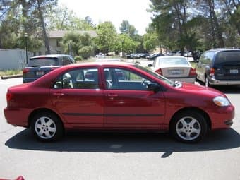 2005 Toyota Corolla CE 4D Sedan-43K, Burgundy - $10,200 1