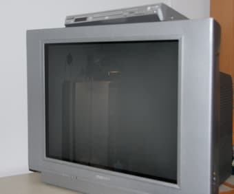 Phillips TV and Panasonic DVD player 1
